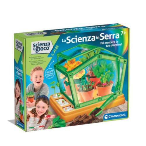 CLEMENTONI SCIENZA E GIOCO LABORATORIO ORTO BOTANICO KIT PIANTE DA COLTIVARE